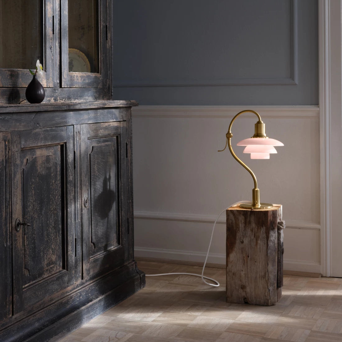 PH 2/2 Question Mark Pale Rose Table Lamp