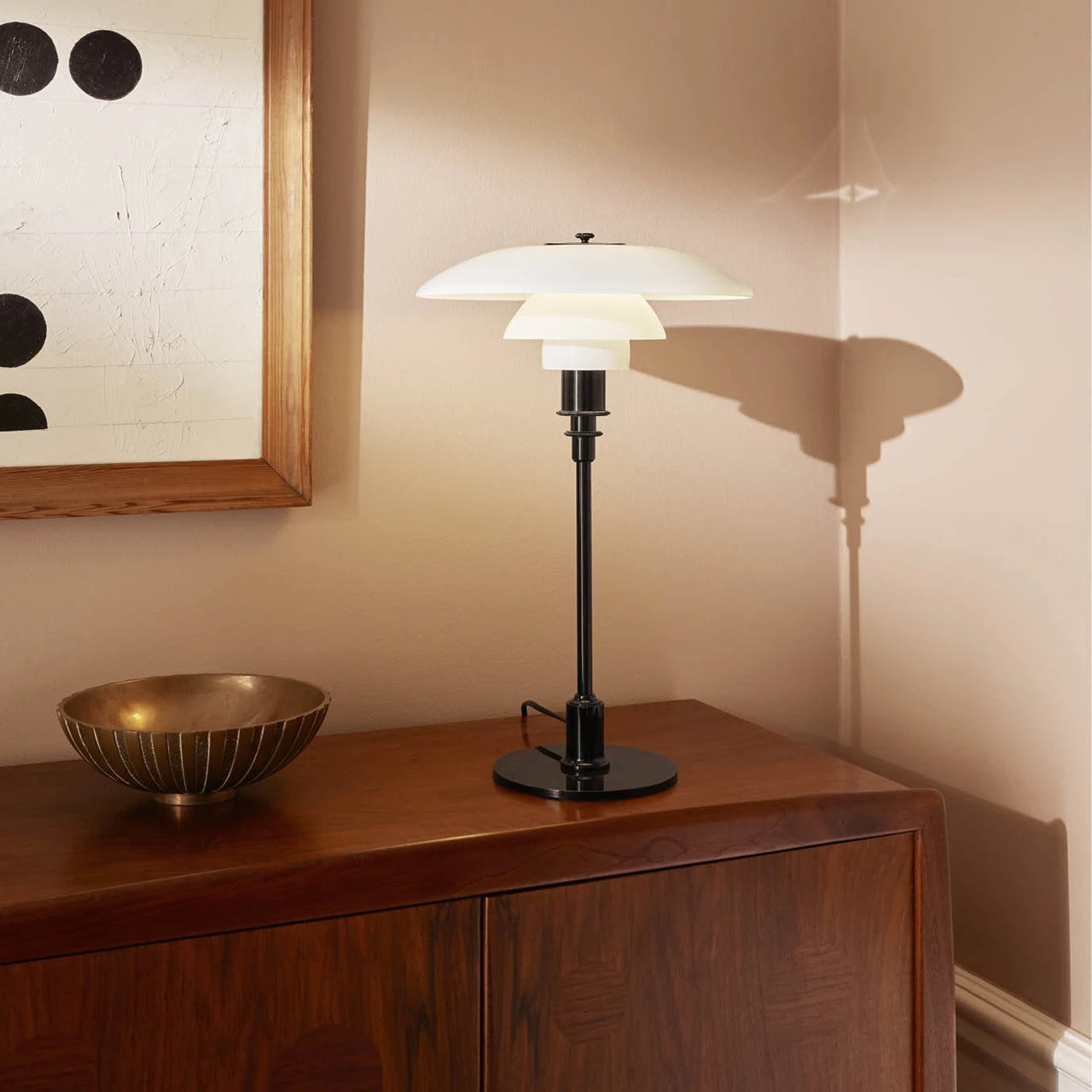 PH 3½-2½ Glass Table Lamp