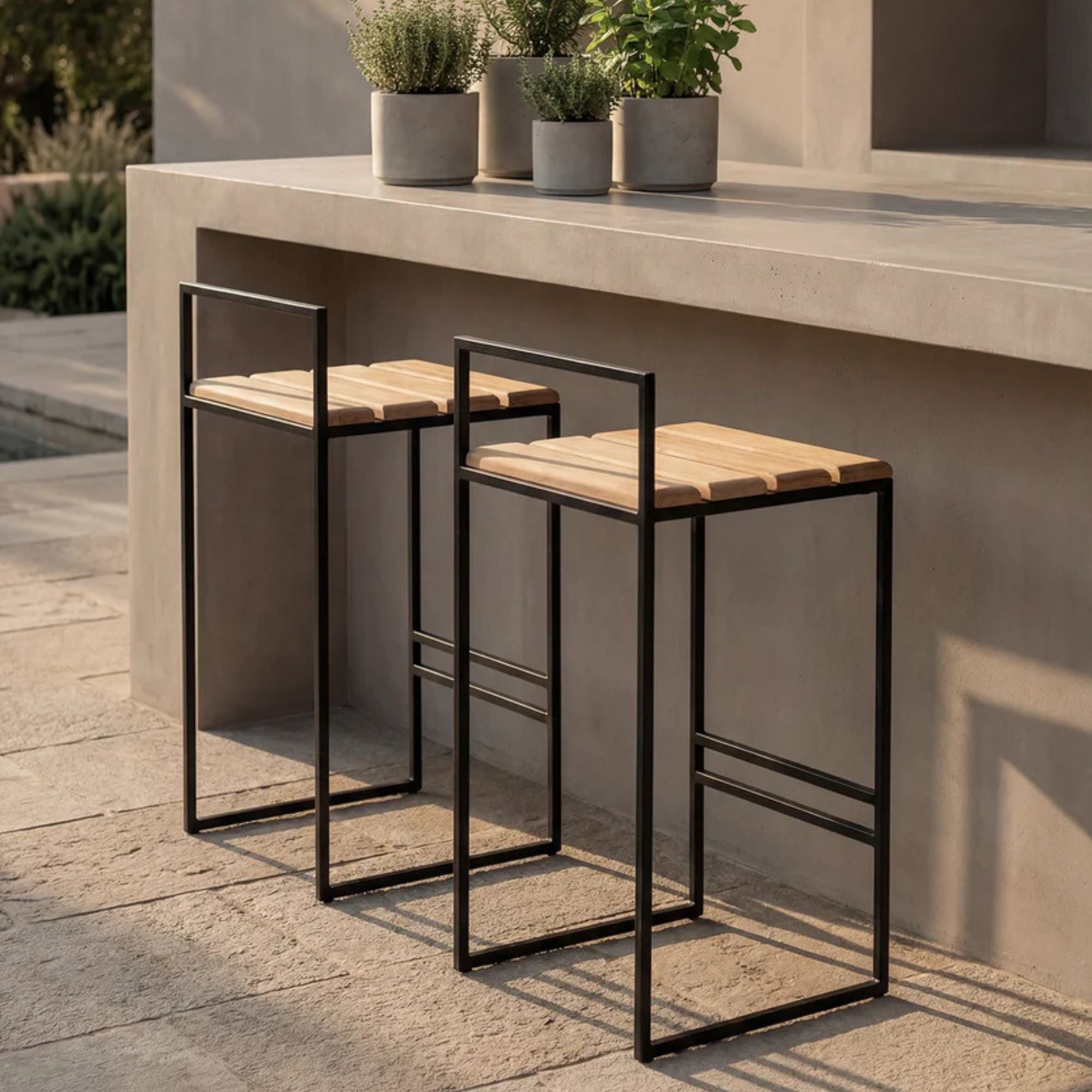 Saga Outdoor Bar Stool