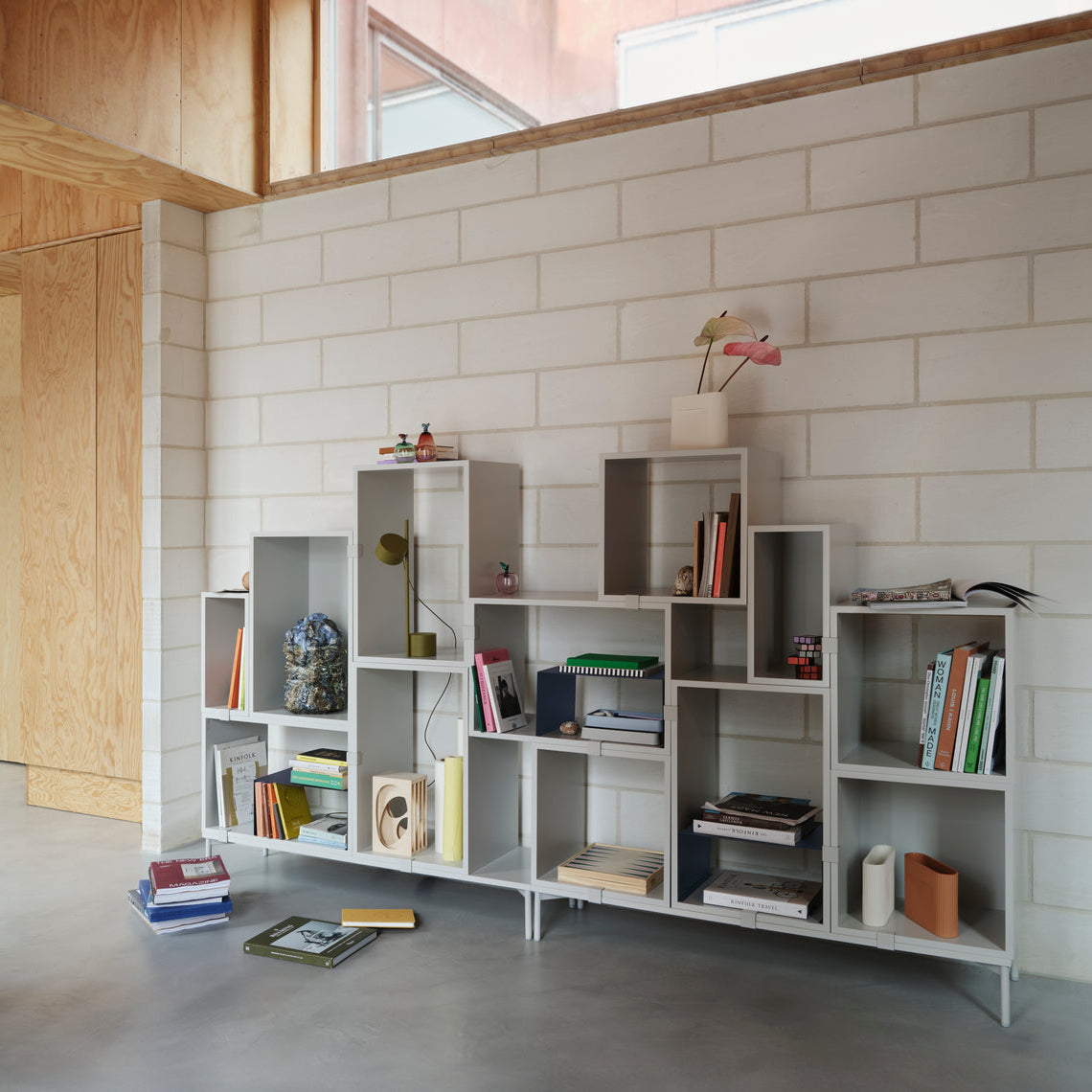 Stacked Storage System Podium Large - Tube Base - Batten Home