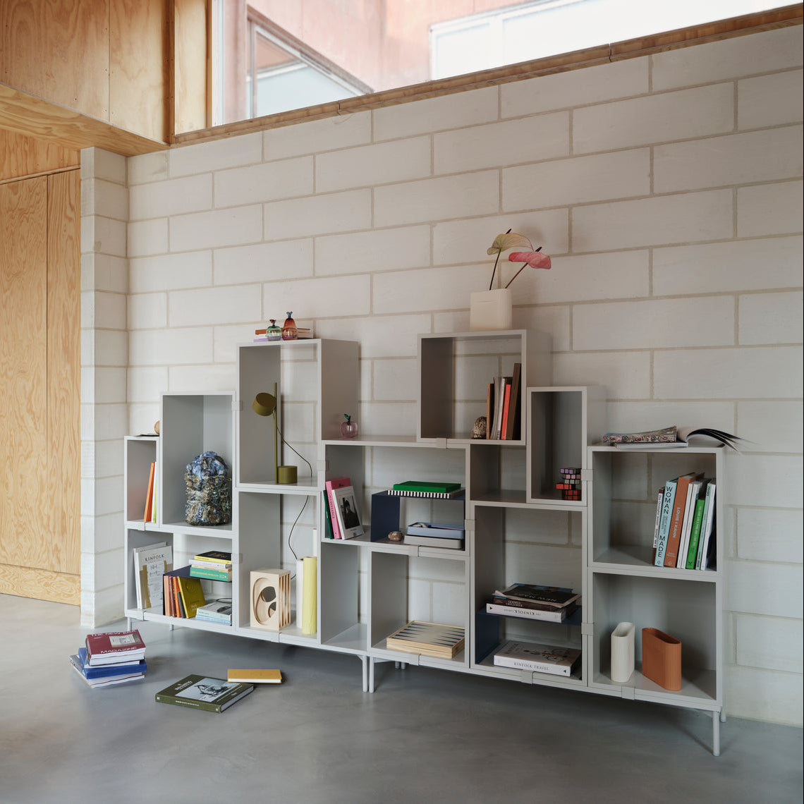 Stacked Storage System Podium Small - Tube Base - Batten Home