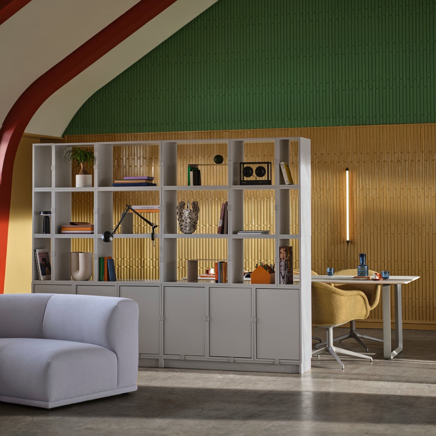 Stacked Storage System | Office Storage | Configuration Five - Batten Home