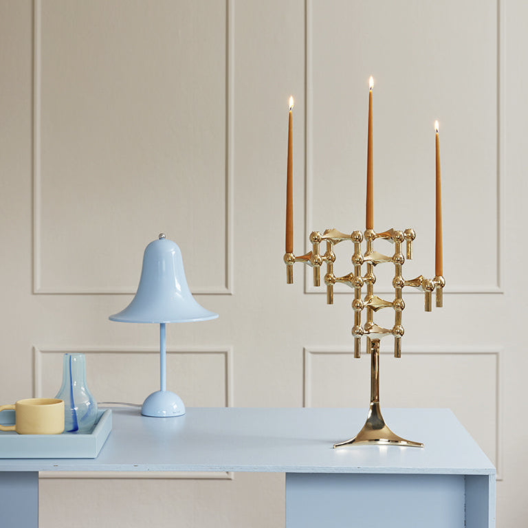 STOFF Nagel Taper Candle by Ester & Erik, Amber, Set of 6