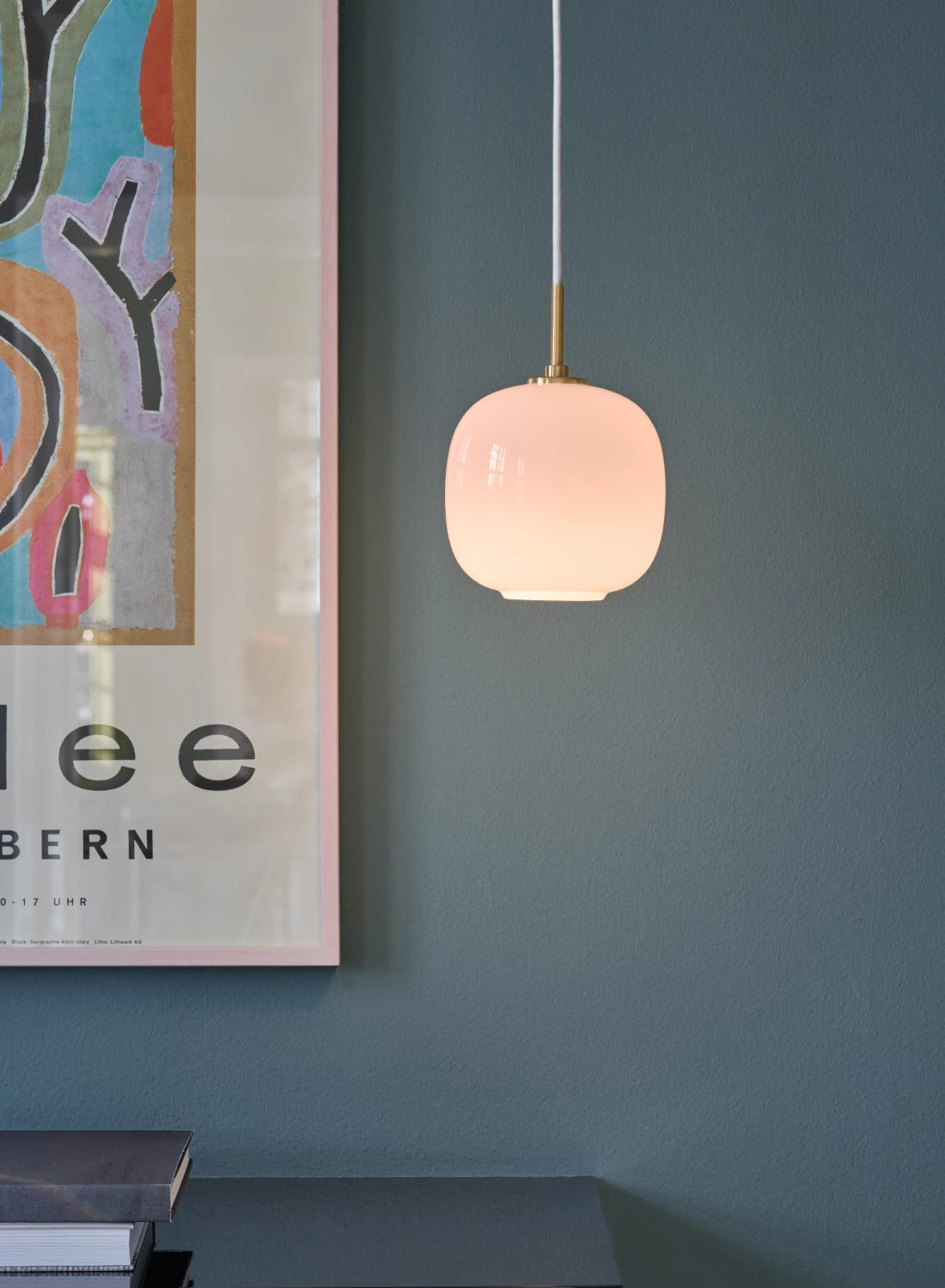 VL45 Radiohus Pale Rose Pendant