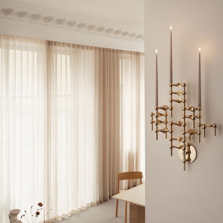 STOFF Nagel Wall Hanger, Solid Brass