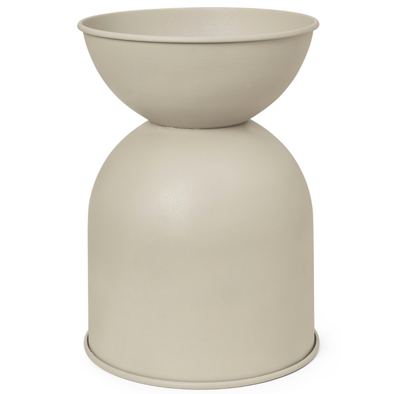 Hourglass Pots - Cashmere