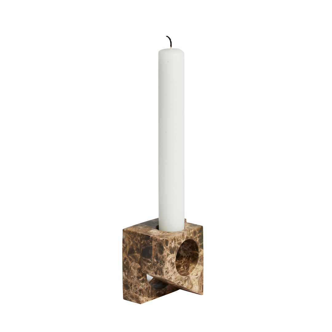 Jeu De Des Candle Holder