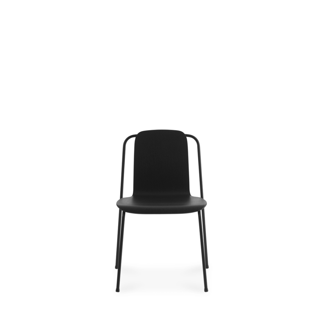 Studio Chair Black Steel