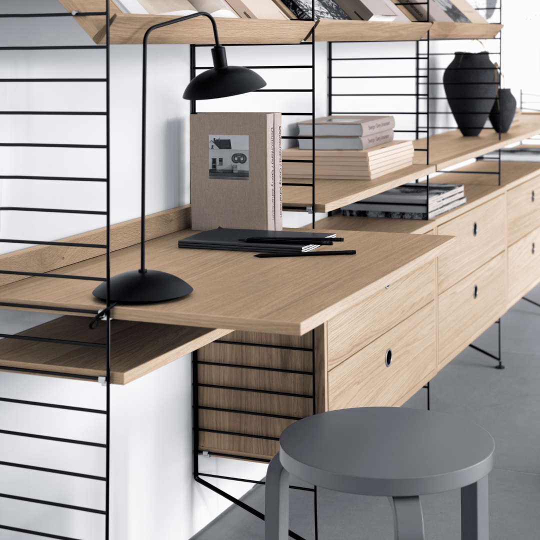 String Work Desk - Batten Home