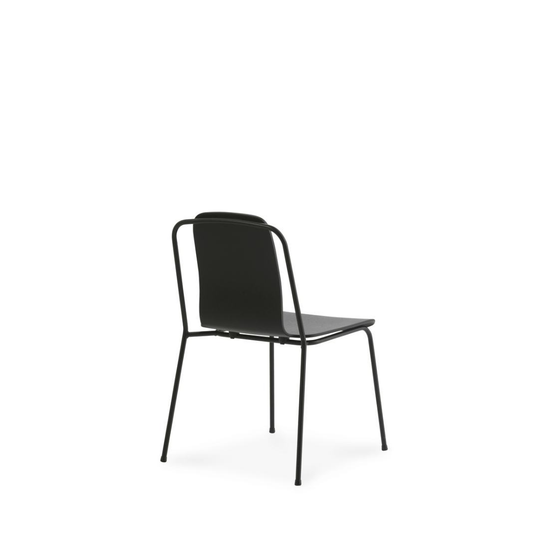 Studio Chair Black Steel