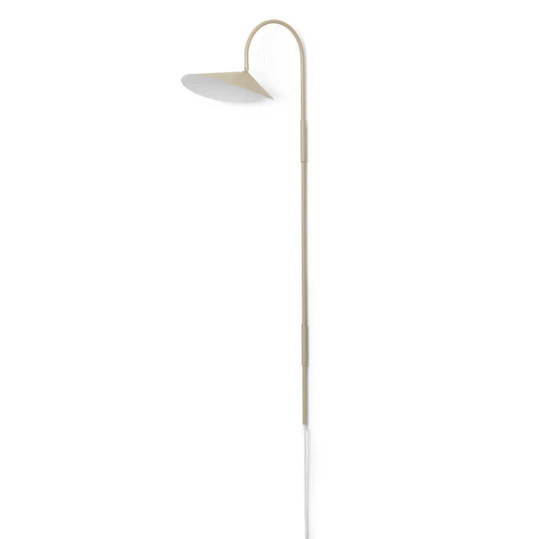 Ferm Living Arum Swivel Wall Lamp Tall - Cashmere - Batten Home
