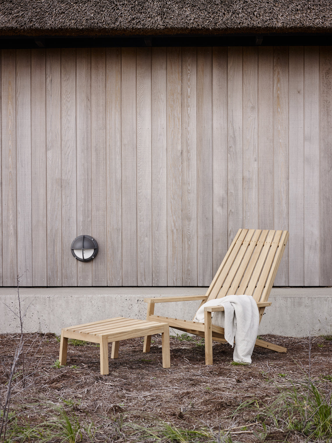 Between The Lines Deck Chair - Batten Home
