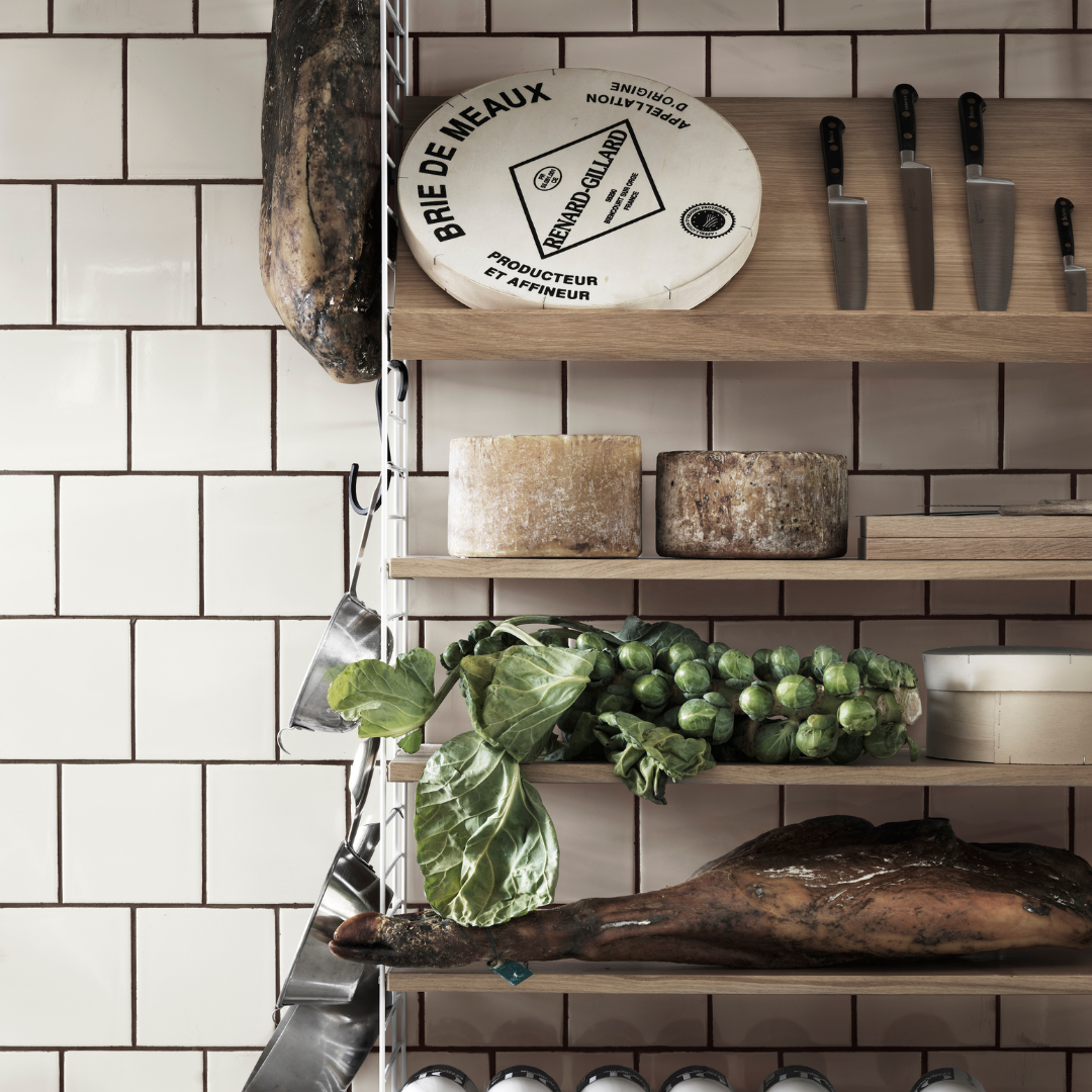 Wood Magazine Shelf - 30.7