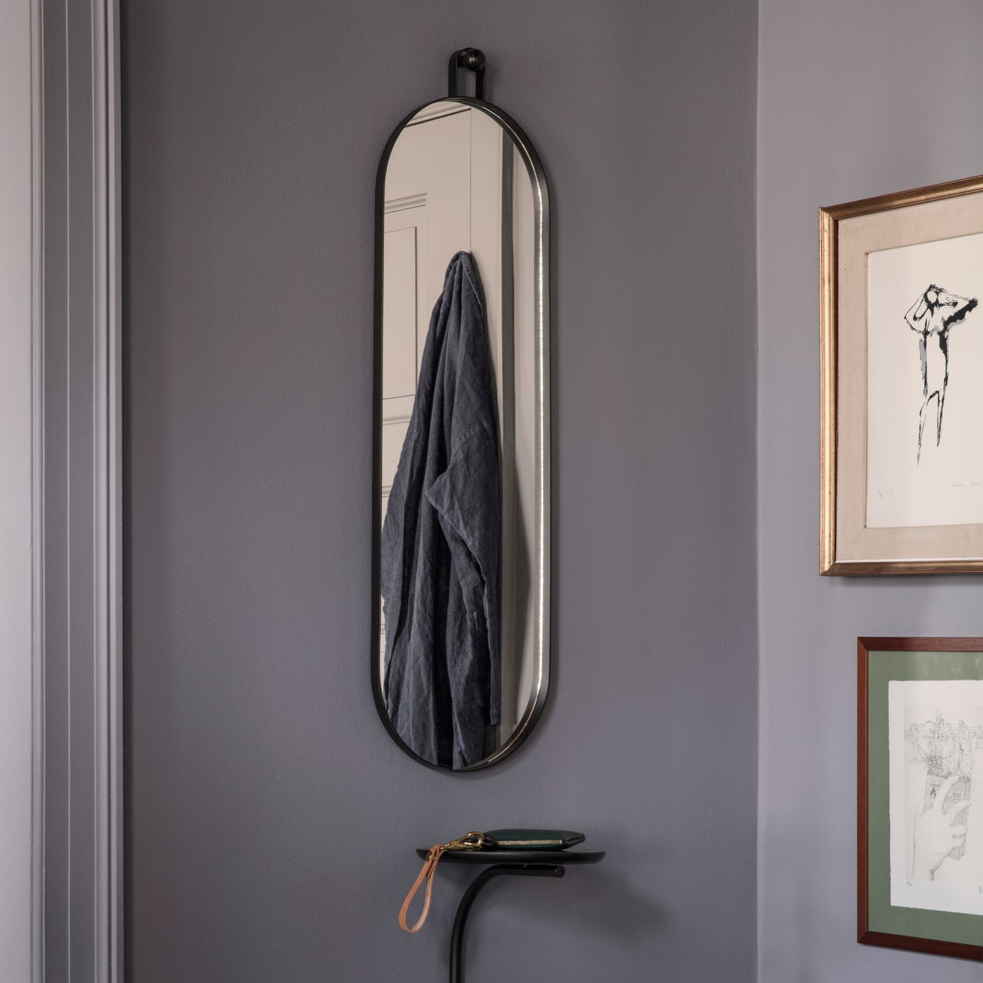 Ferm LivingPoise Oval Mirror - Batten Home