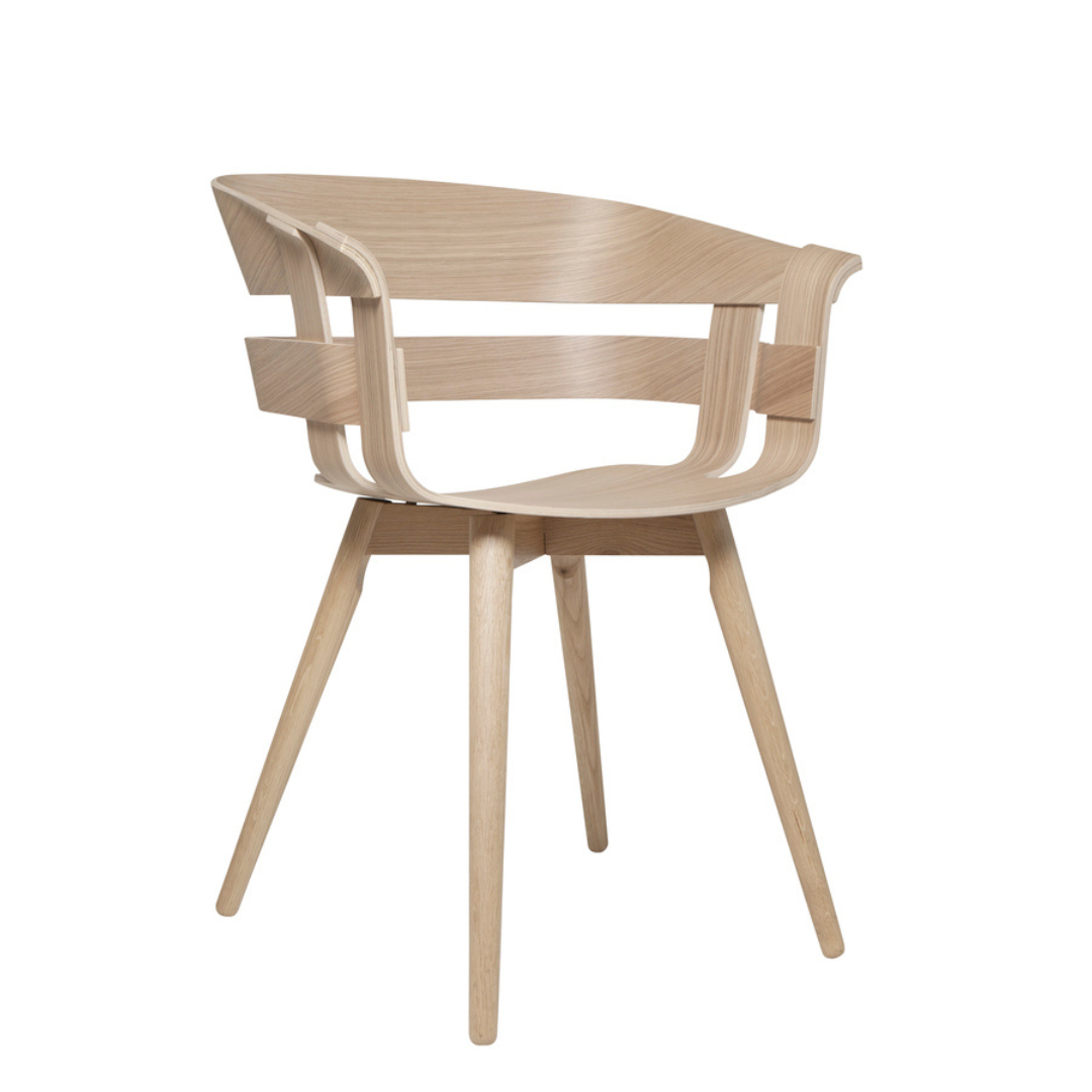 Wick Chair - Wood Legs