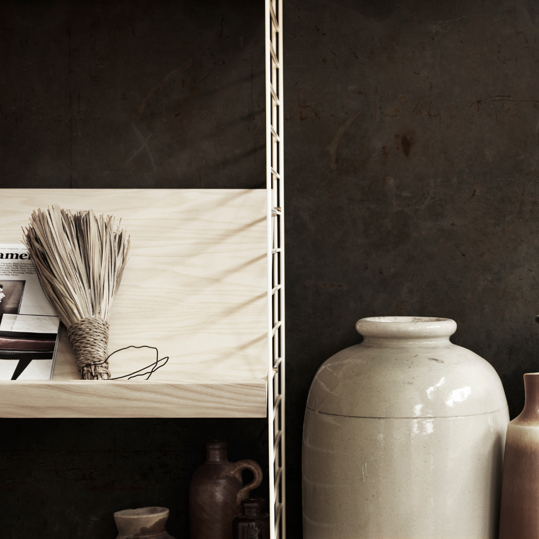 Wood Magazine Shelf - 22.8