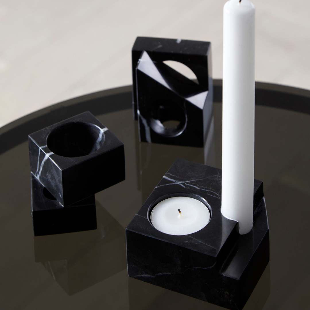 Jeu De Des Candle Holder