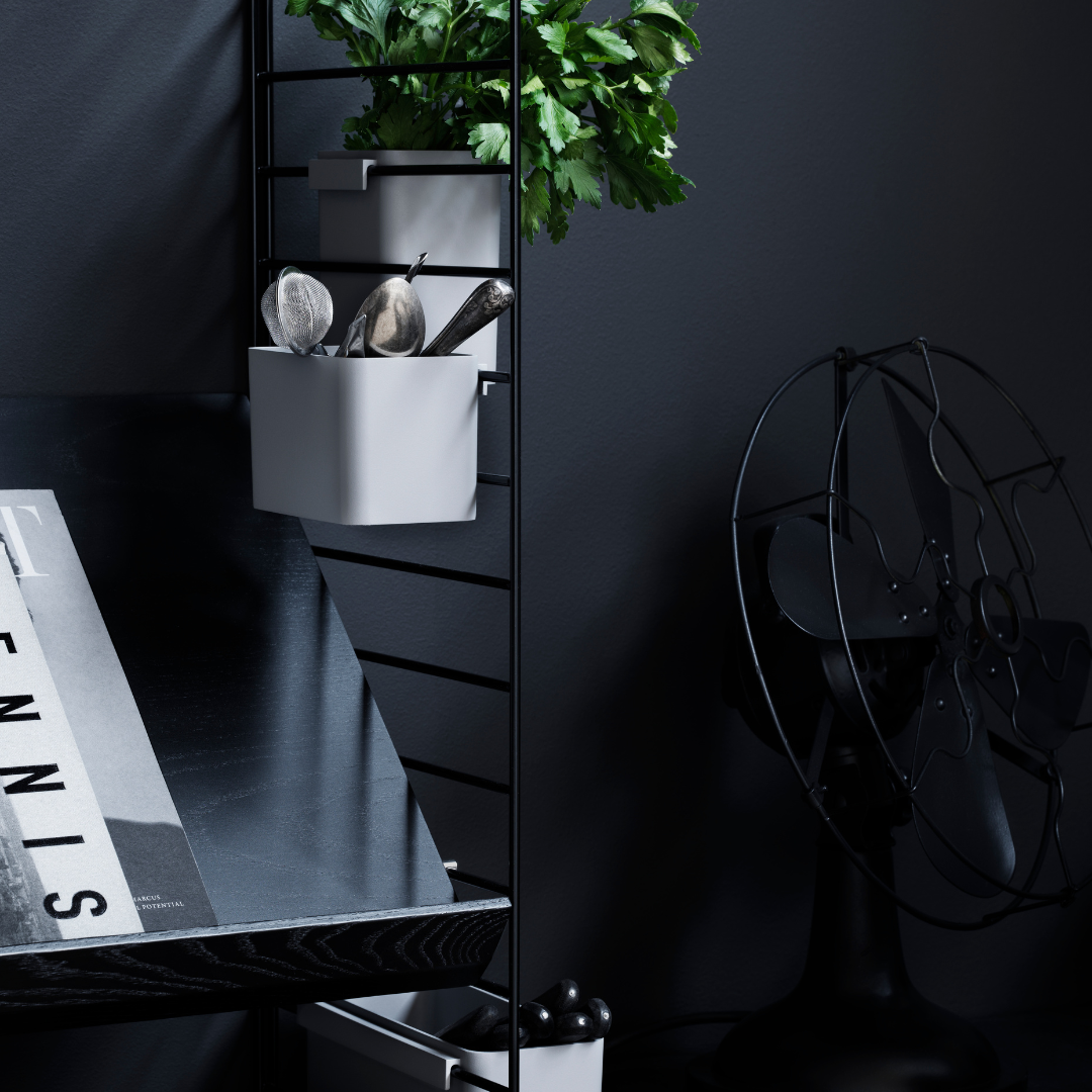 Wood Magazine Shelf - 22.8