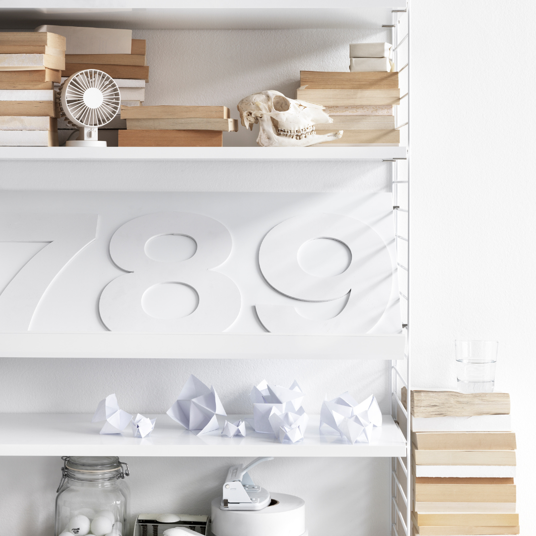 Wood Magazine Shelf - 30.7