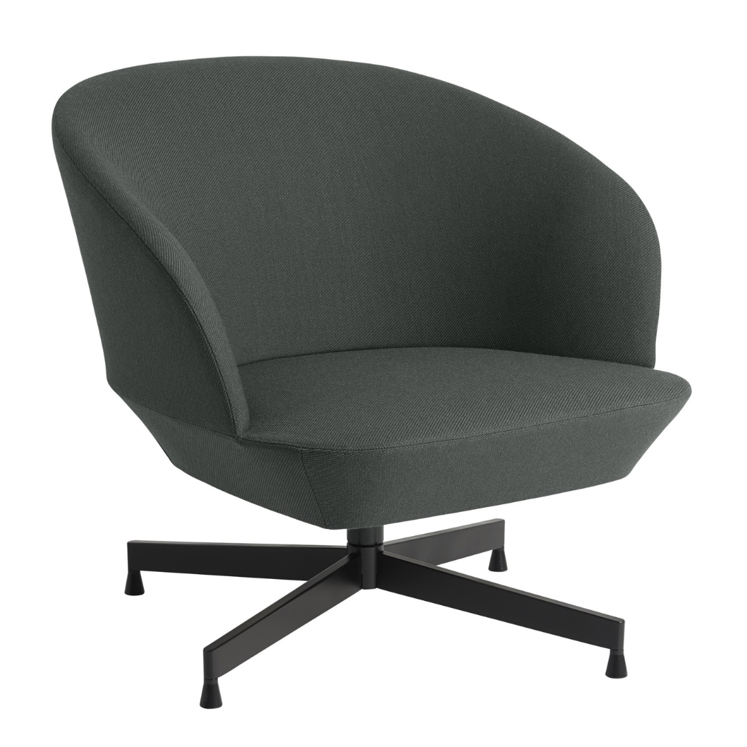 Oslo Lounge Chair - Swivel Base - Batten Home