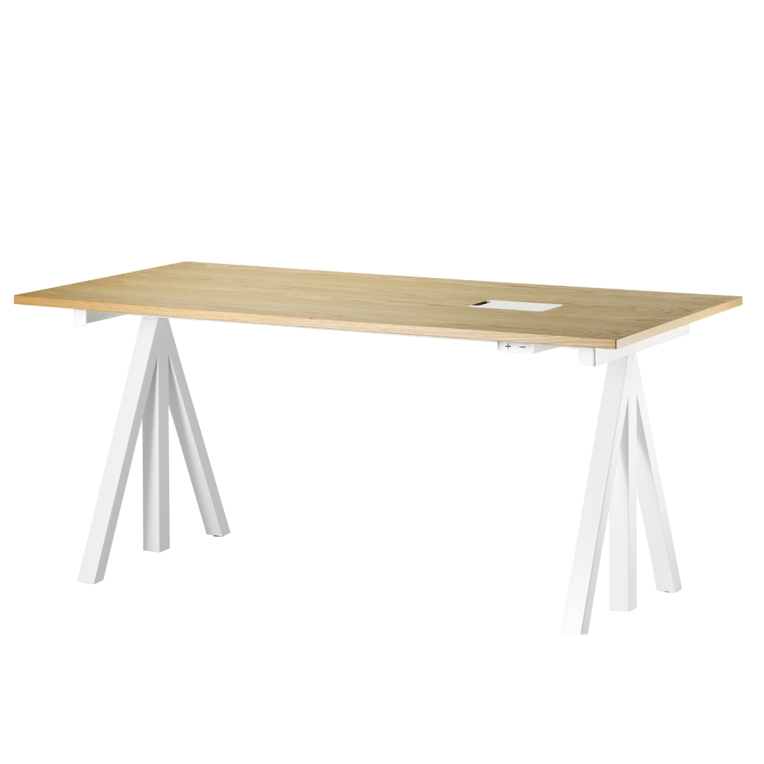 Works Height-Adjustable Work Desk - 63"