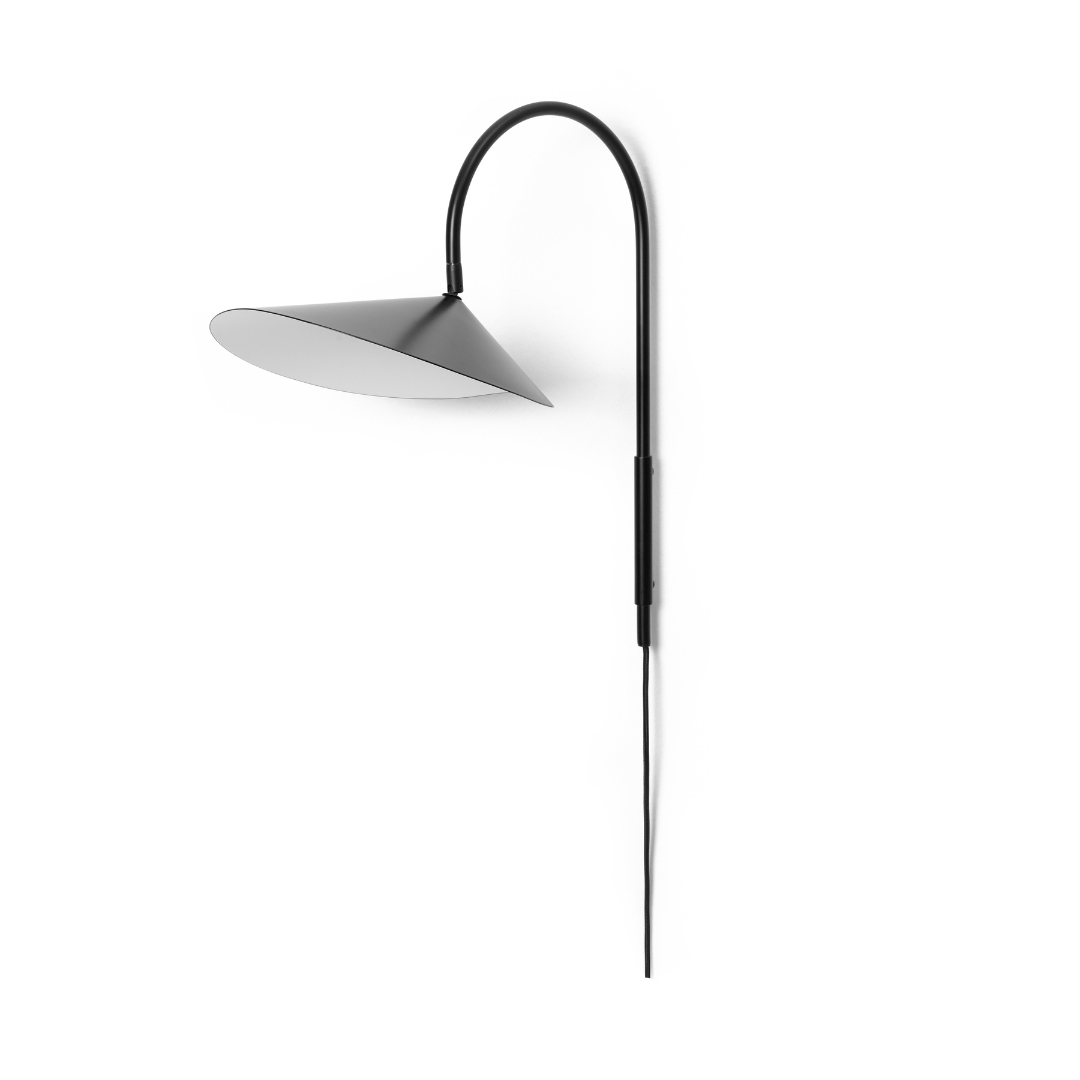 Arum Swivel Wall Lamp - Black