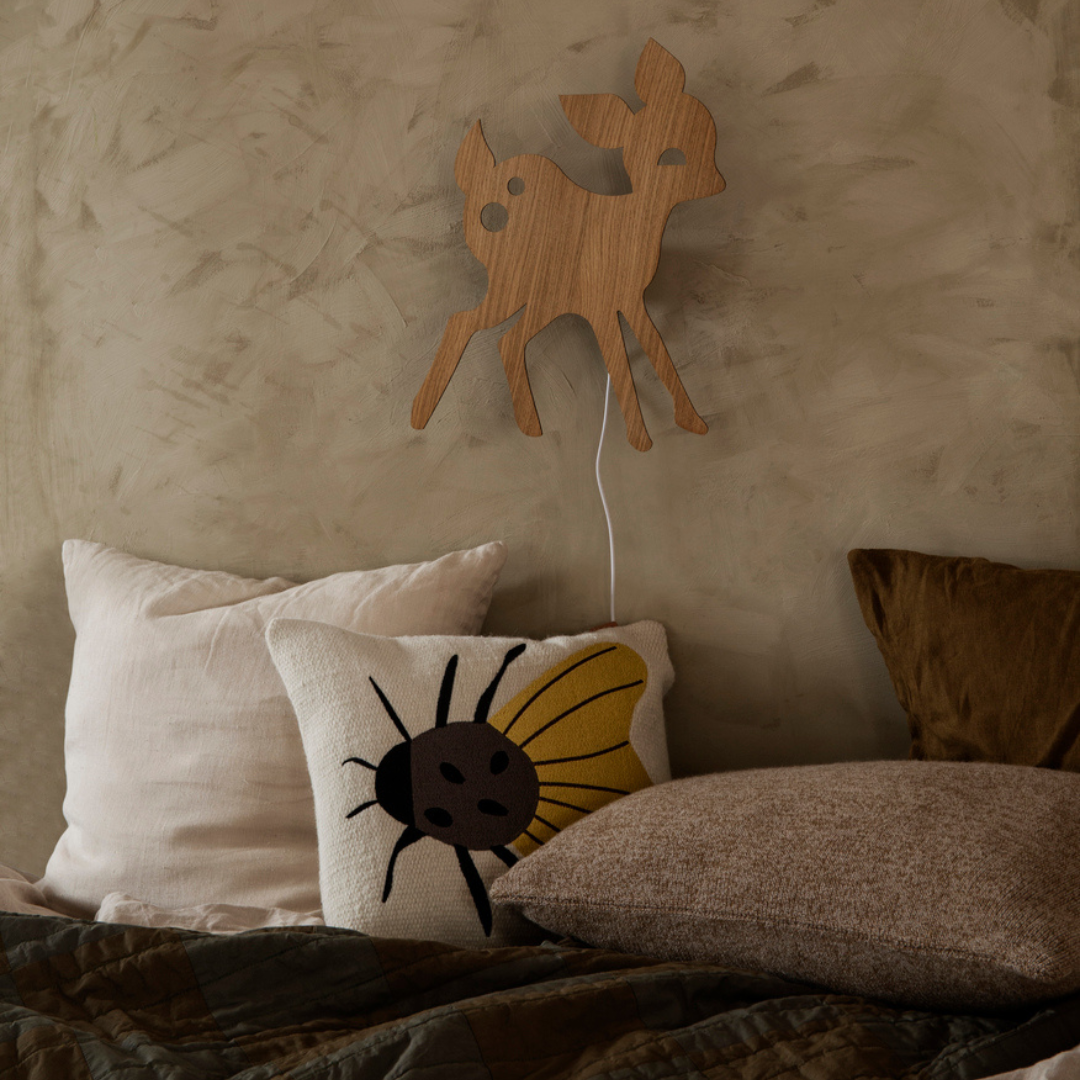 Forest Embroidered Cushion