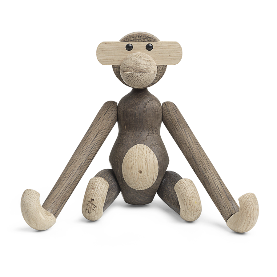 Kay Bojesen Monkey, Oak & Smoked Oak (1951)
