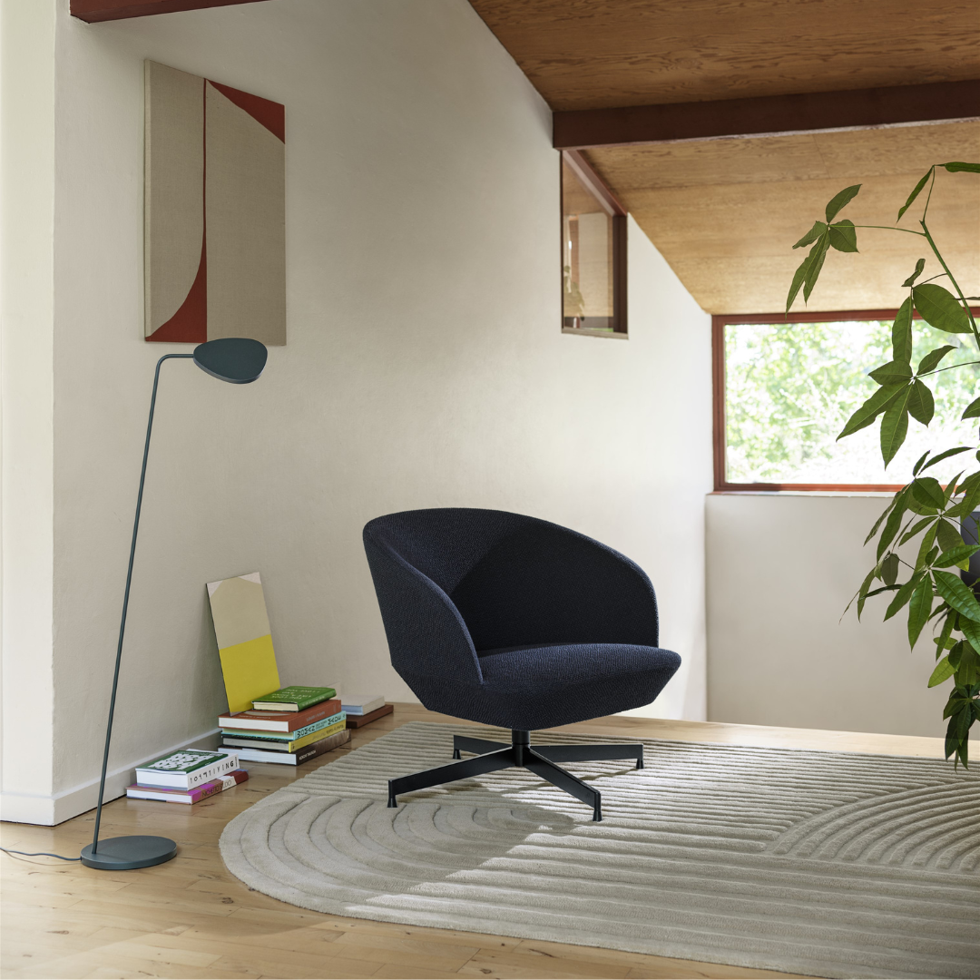 Oslo Lounge Chair - Swivel Base - Batten Home