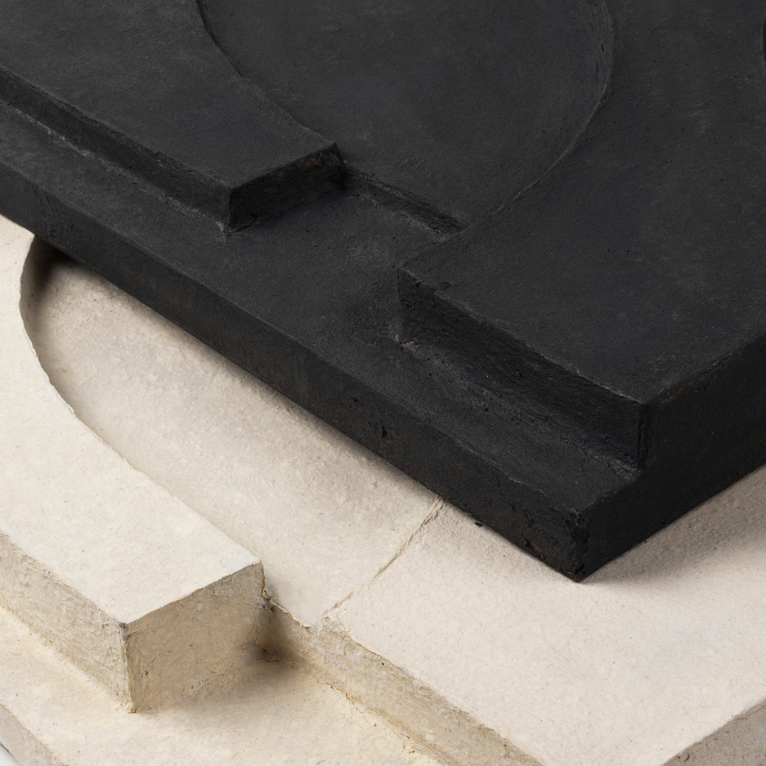 Kristina Dam Studio Serif Relief Wall Hanging - Batten Home