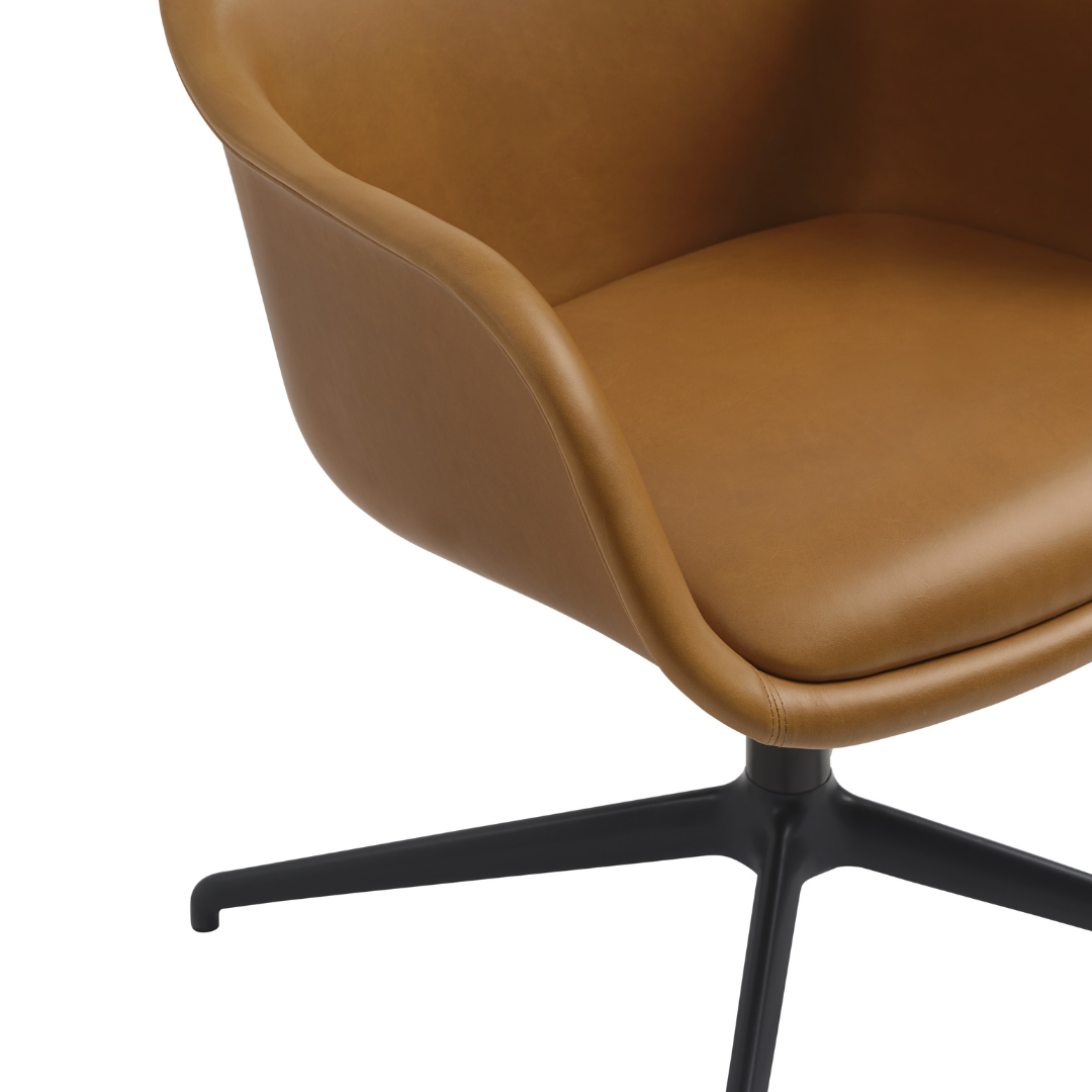 Fiber Conference Armchair - Swivel Base
