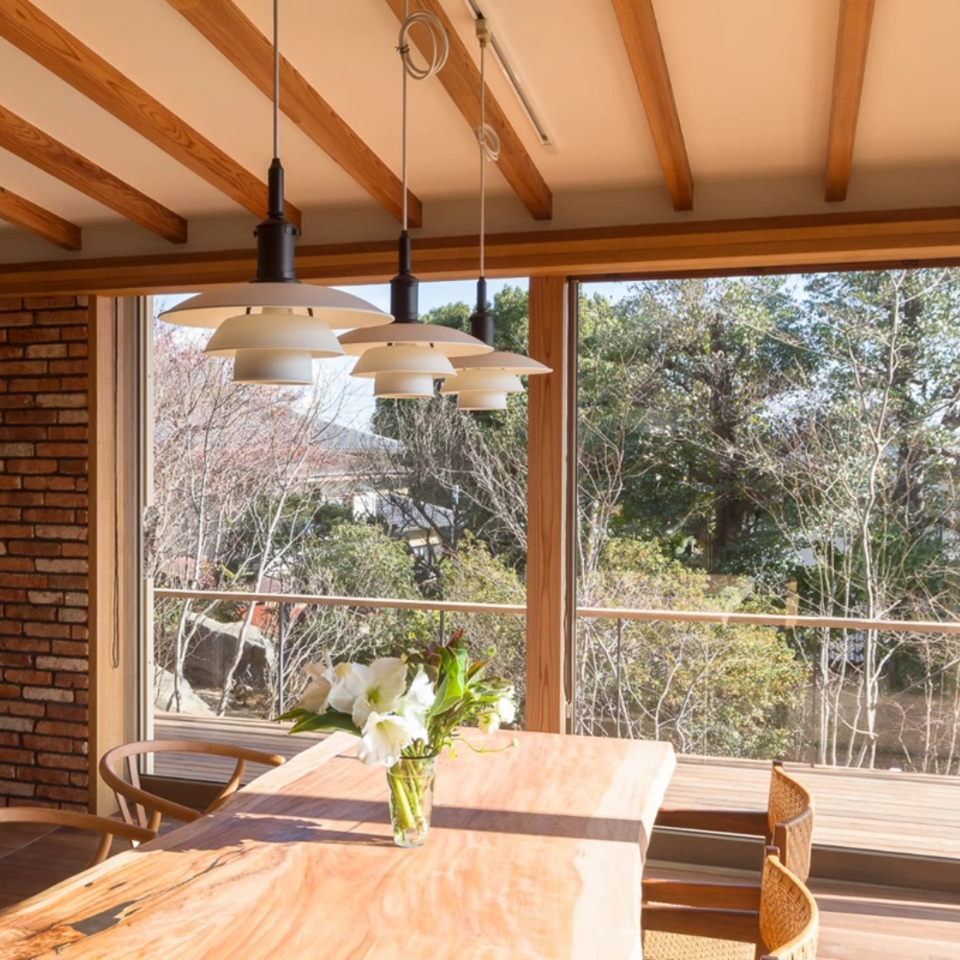 PH 3½-3 Glass Pendant Lamp