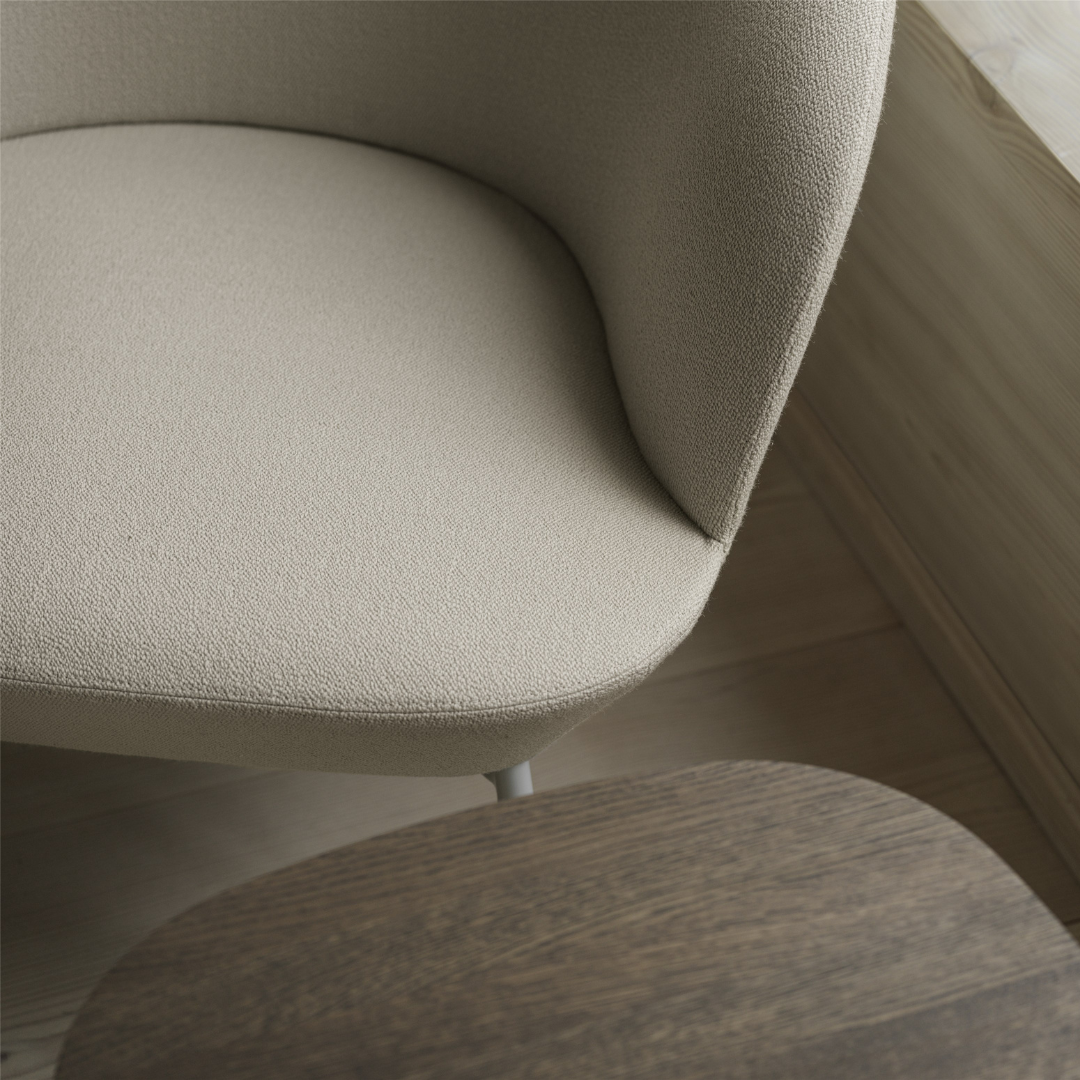 Oslo Lounge Chair - Tube Base - Batten Home