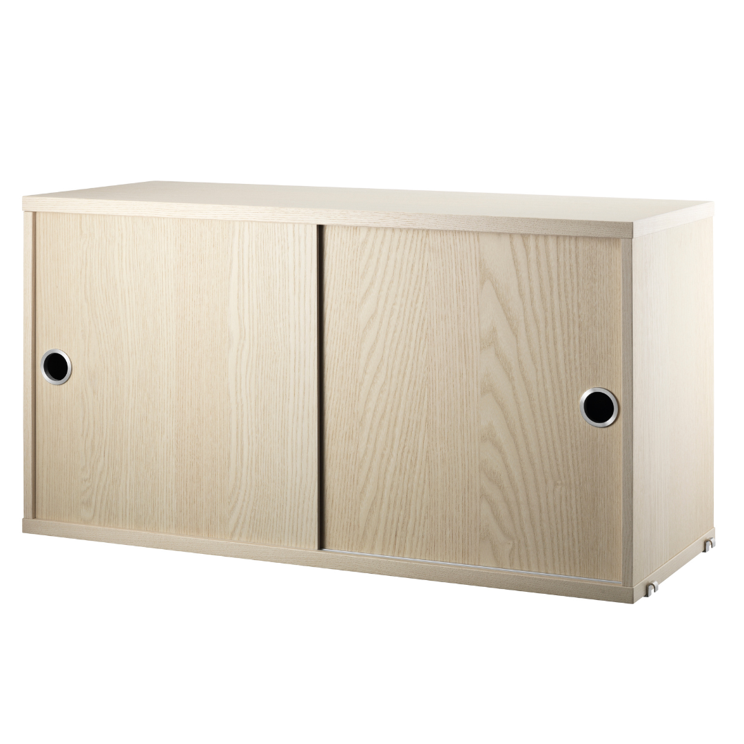 Cabinet with Sliding Doors