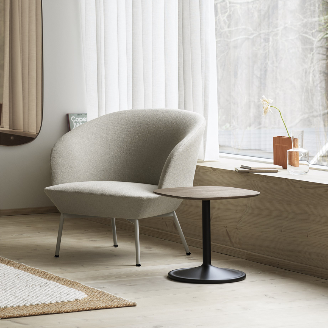 Oslo Lounge Chair - Tube Base - Batten Home