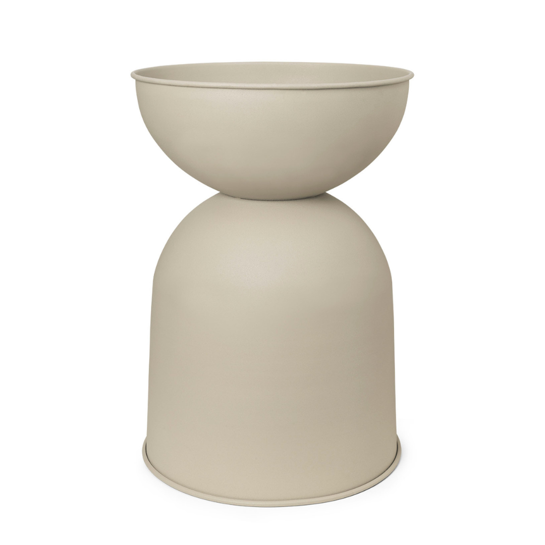 Hourglass Pots - Cashmere