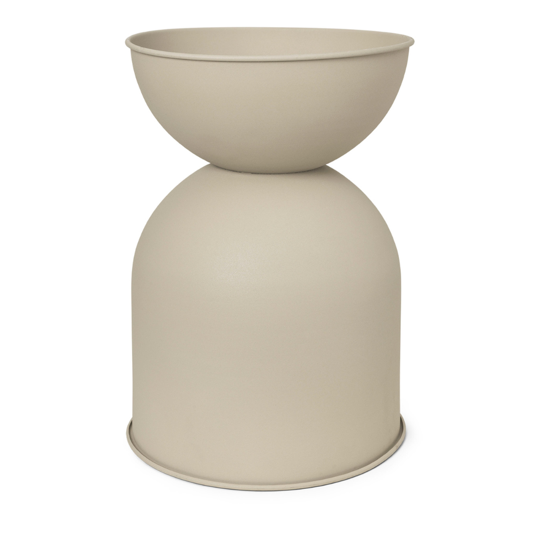 Hourglass Pots - Cashmere