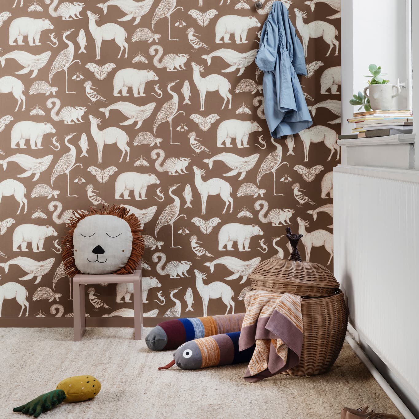 Ferm LivingApple Braided Storage Basket - Batten Home