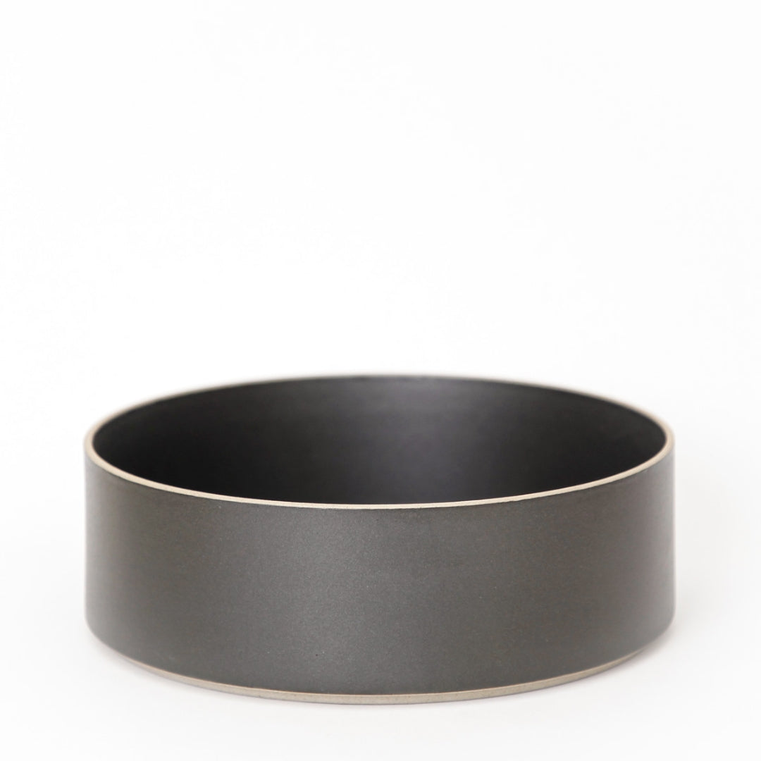Hasami PorcelainTall Bowl Black - Batten Home