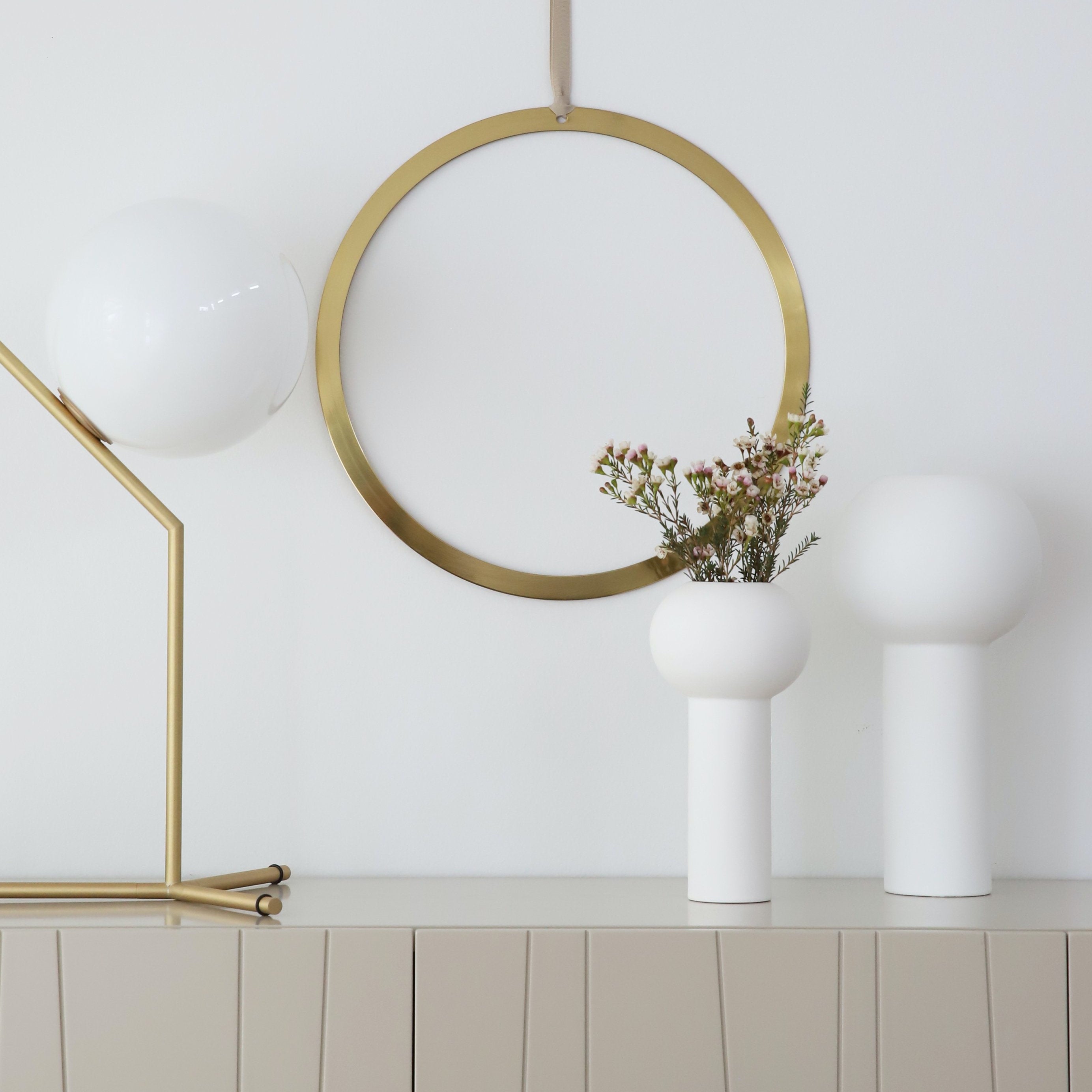 Pillar Vase White 32cm