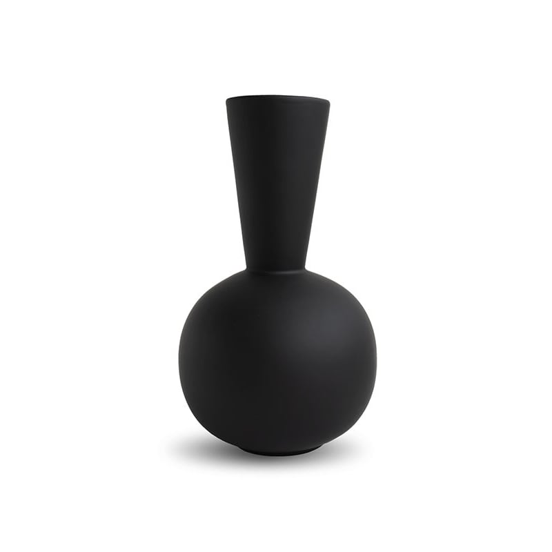 Trumpet Vase 30cm Black