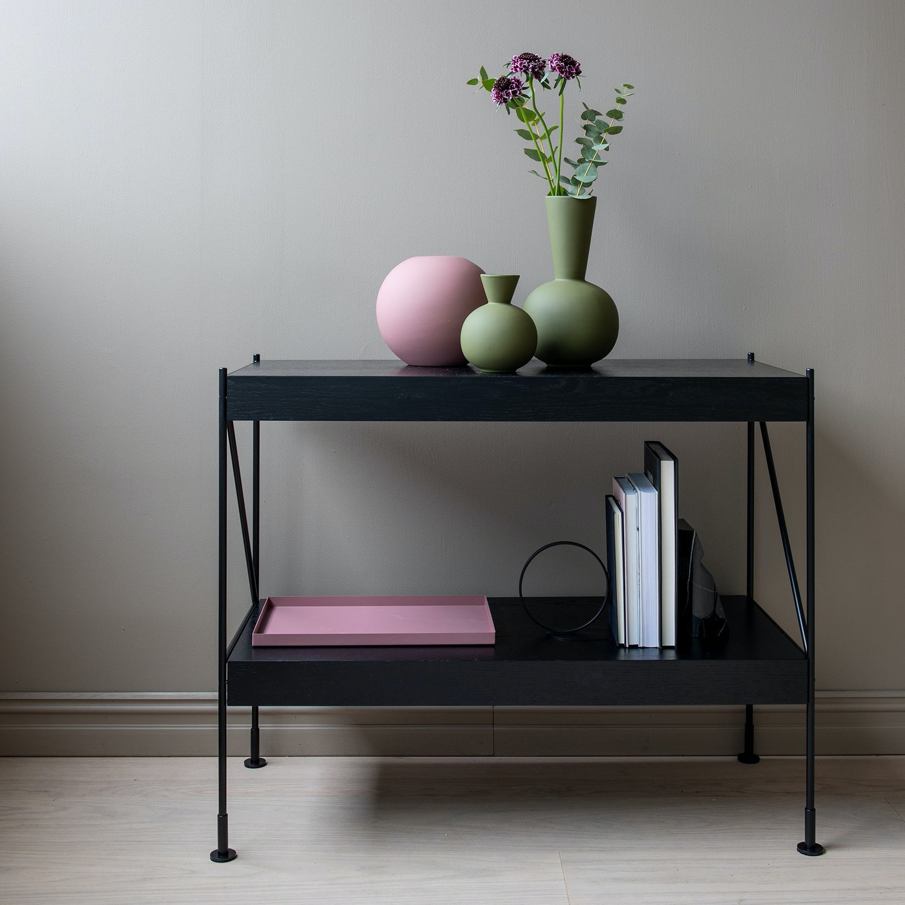 Trumpet Vase 16cm Olive