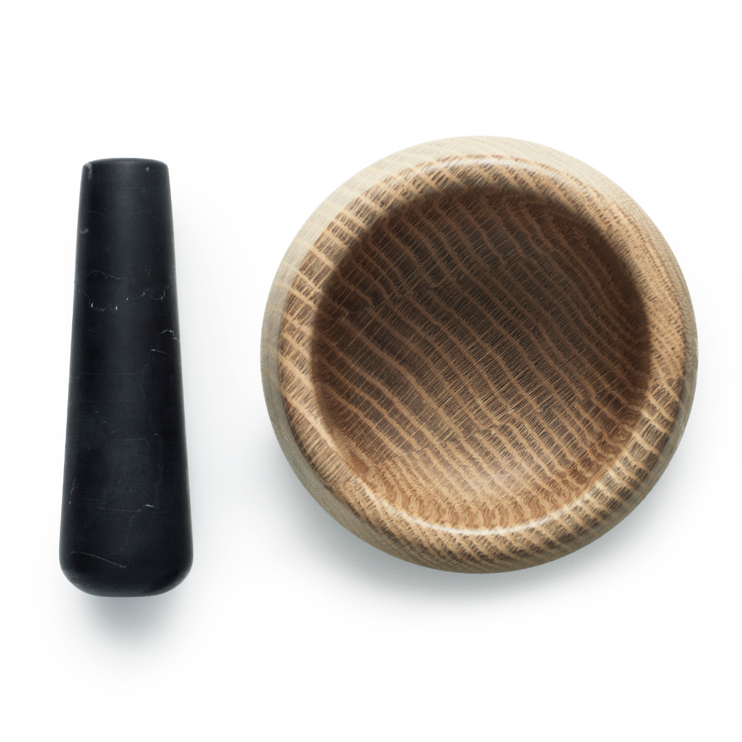 The Craft Mortar & Pestle is just one piece of the beautiful collaboration between Normann Copenhagen and Danish designer Simon Legald. The Craft Collection offers a variety of kitchen essentials, made of quality materials that are suitable for everyday use.