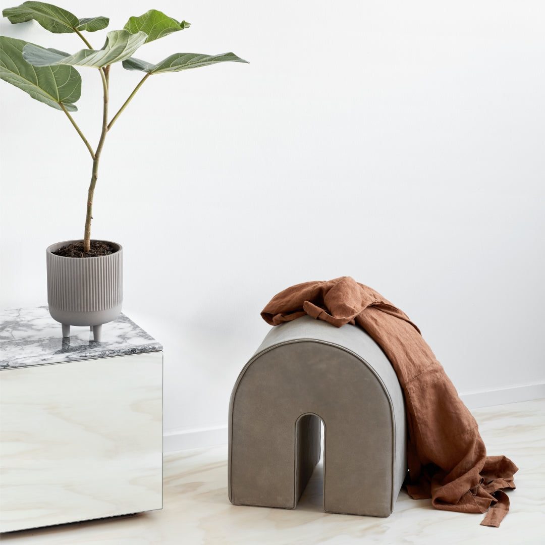 Kristina DamCurved Pouf - Batten Home