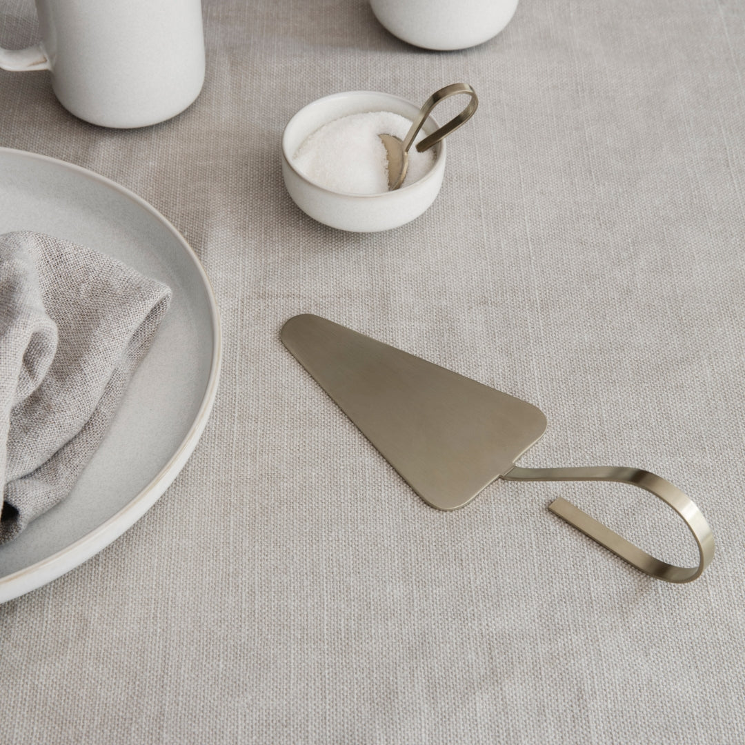 Ferm LivingFein Brass Cake Server - Batten Home