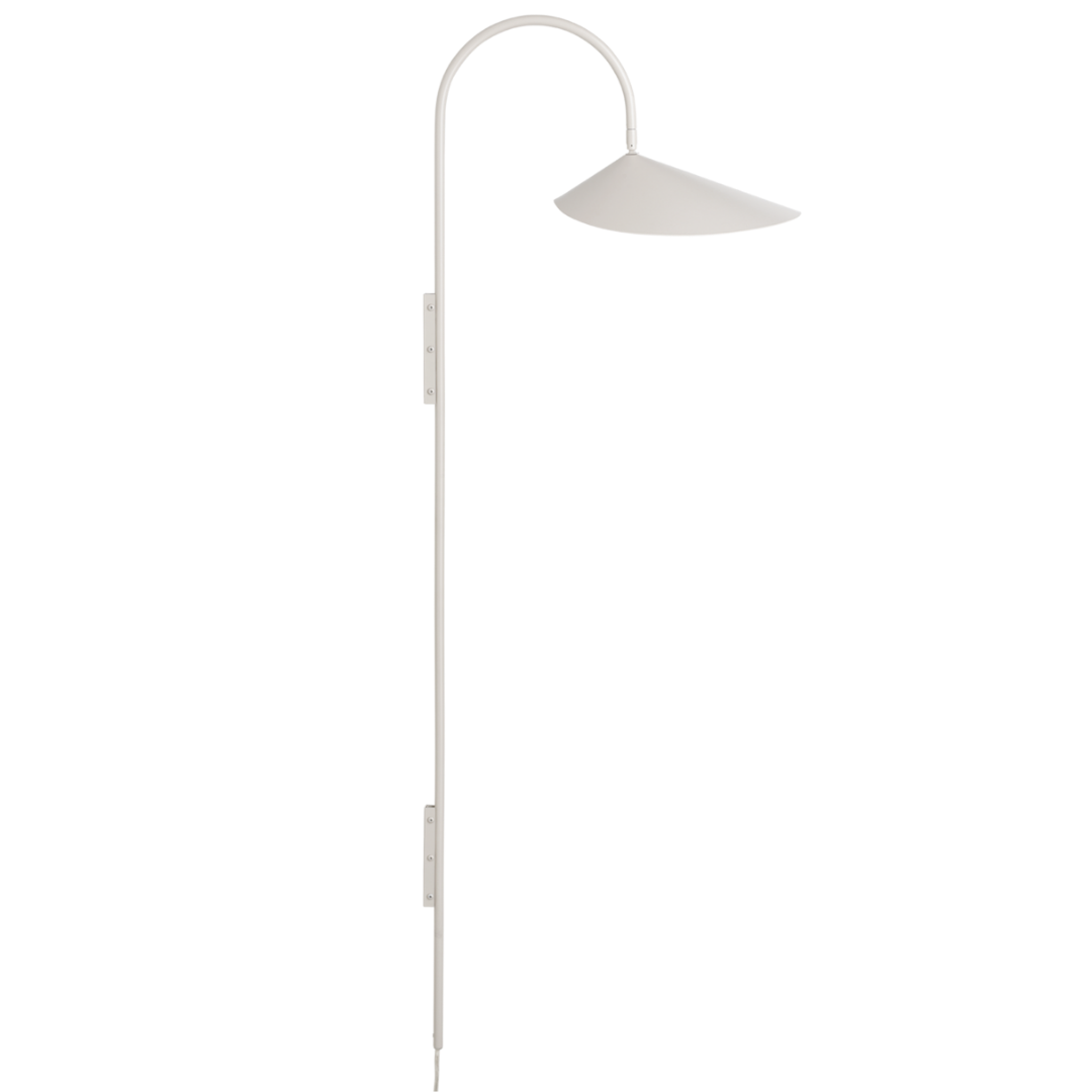 Ferm LivingArum Tall Wall Lamp - Cashmere - Batten Home