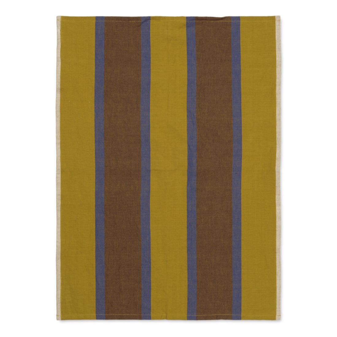 Hale Tea Towel Lime | Bright Blue | Chocolate