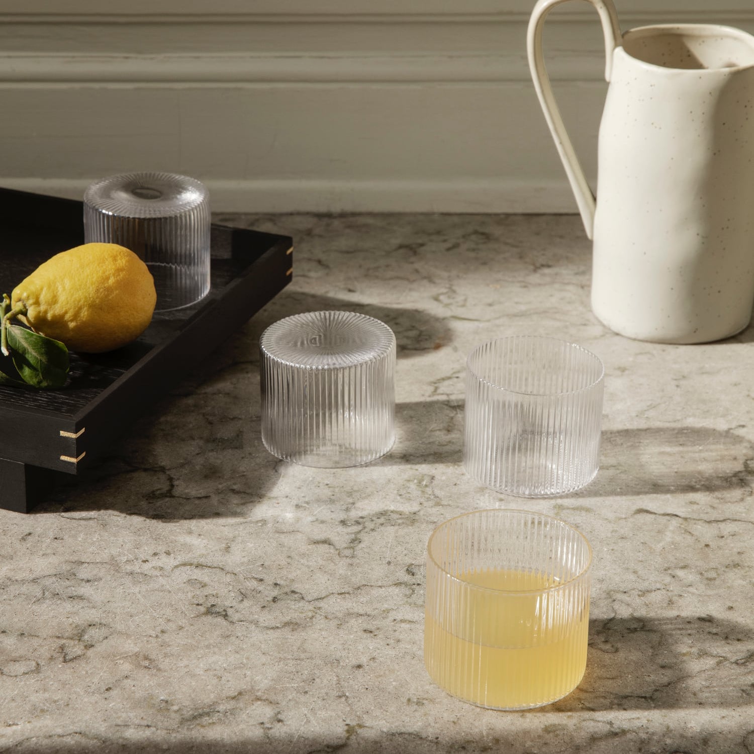 Ripple Low Glass Set - Batten Home