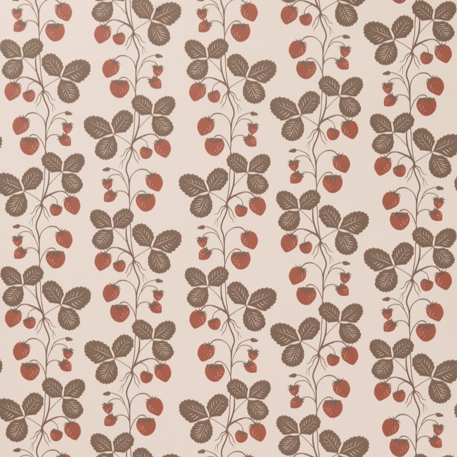 Strawberry Field Wallpaper Rose