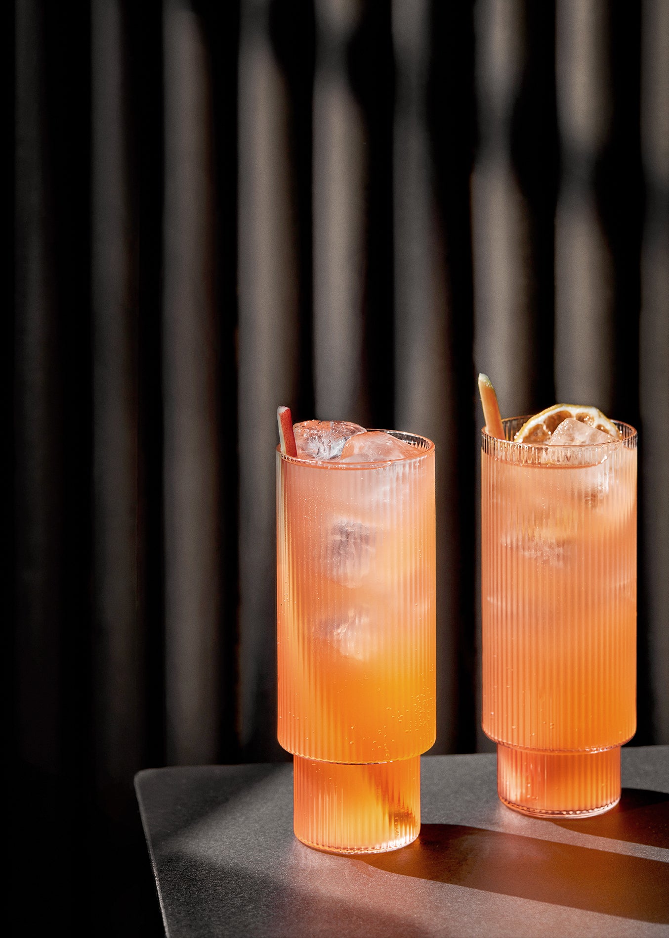 Ferm LivingRipple Long Drink Glass Set - Batten Home